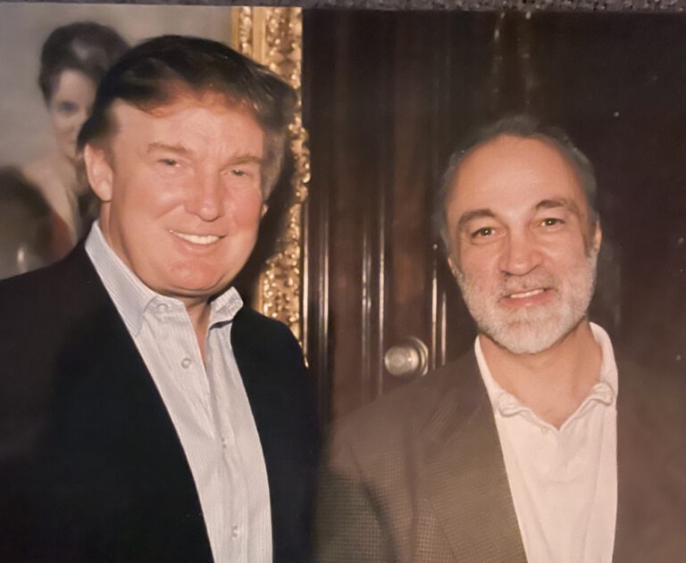 President Trump with Tom Pergola
