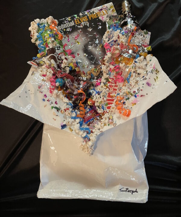 Elvis Party by Tom Pergola Fine Art, Los Angeles pop artist, the King of Pop Art