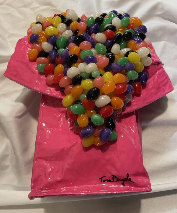 Jelly Beans artwork by Los Angeles pop artist Tom Pergola Fine Art, the King of Pop Art