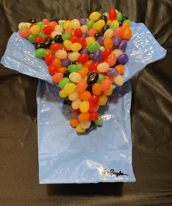 Jelly Beans detail view by Tom Pergola Fine Art, Los Angeles pop artist, the King of Pop Art
