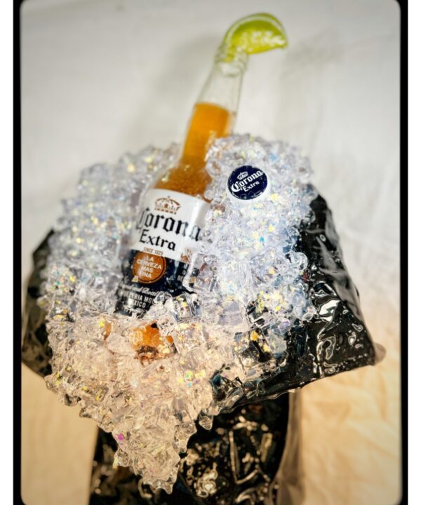 Corona on Ice by Tom Pergola Fine Art, Los Angeles pop artist, the King of Pop Art