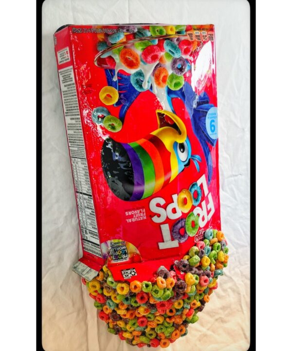 Froot Loops, original pop art by Tom Pergola Fine Art, Los Angeles pop artist and the King of Pop Art