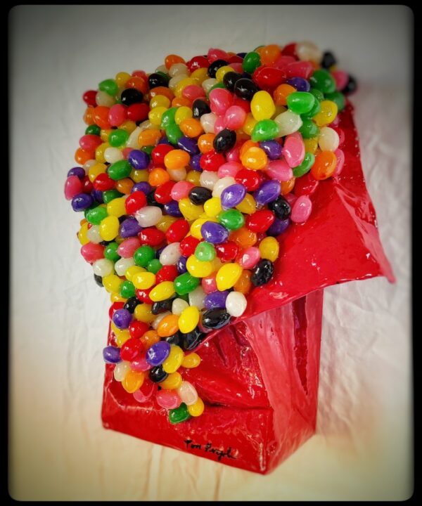Jelly Beans, original pop art by Tom Pergola Fine Art, Los Angeles pop artist and the King of Pop Art