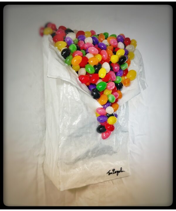 Jelly Beans artwork by Los Angeles pop artist Tom Pergola Fine Art, the King of Pop Art