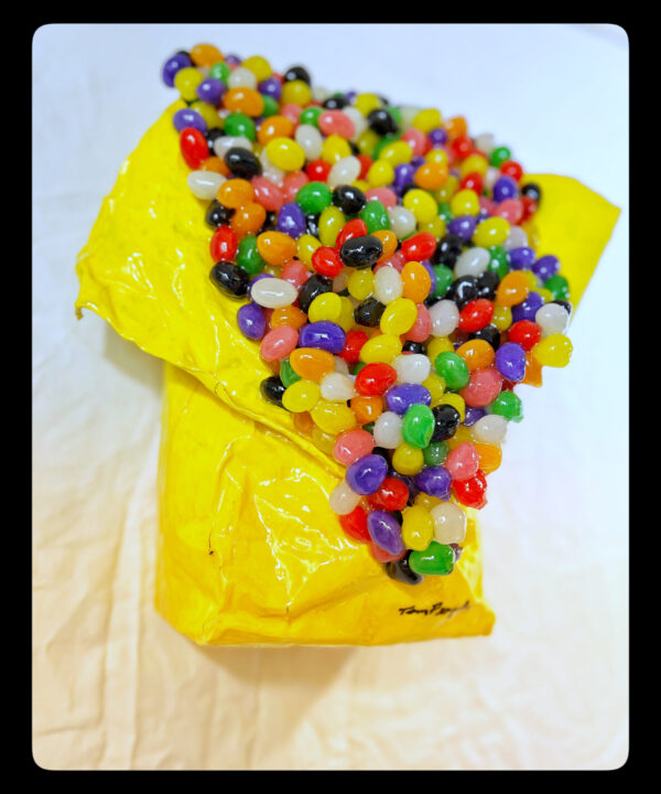 Jelly Beans artwork by Los Angeles pop artist Tom Pergola Fine Art, the King of Pop Art