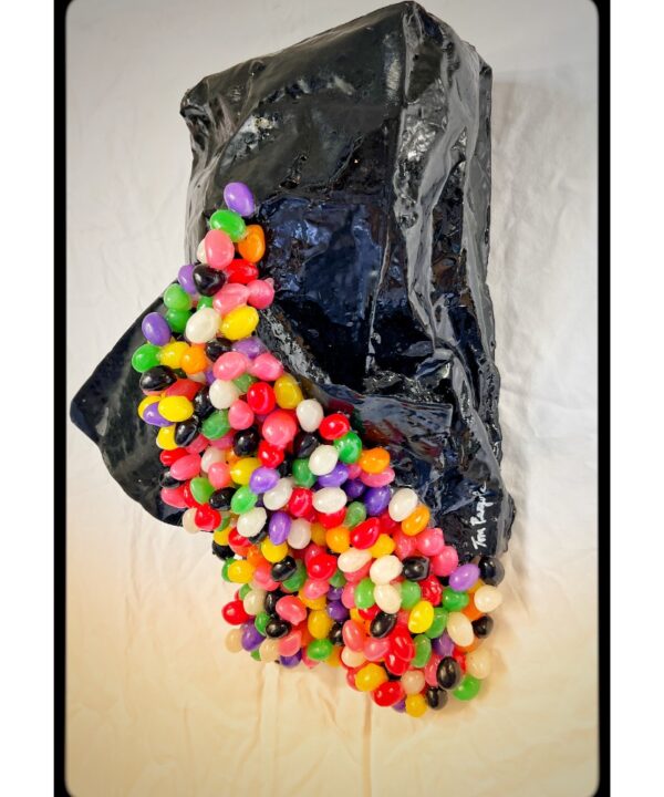 Jelly Beans detail view by Tom Pergola Fine Art, Los Angeles pop artist, the King of Pop Art