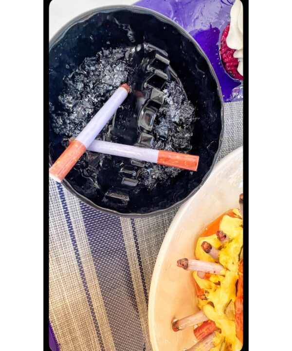 Chain Smoker's Snack by Tom Pergola Fine Art, Los Angeles pop artist, the King of Pop Art