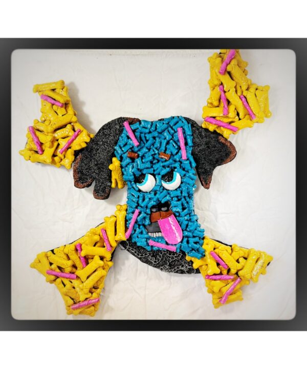My Dog detail view by Tom Pergola Fine Art, Los Angeles pop artist, the King of Pop Art