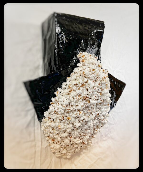 Pop Corn detail view by Tom Pergola Fine Art, Los Angeles pop artist, the King of Pop Art