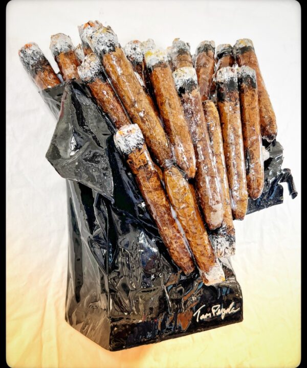 Have A Cigar, original pop art by Tom Pergola Fine Art, Los Angeles pop artist and the King of Pop Art