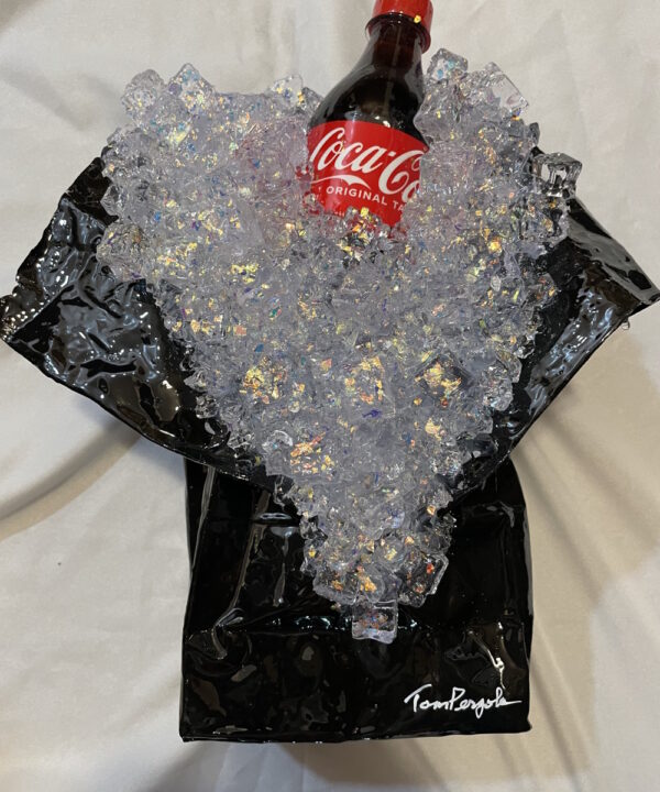 Coke On Ice by Tom Pergola Fine Art, Los Angeles pop artist, the King of Pop Art