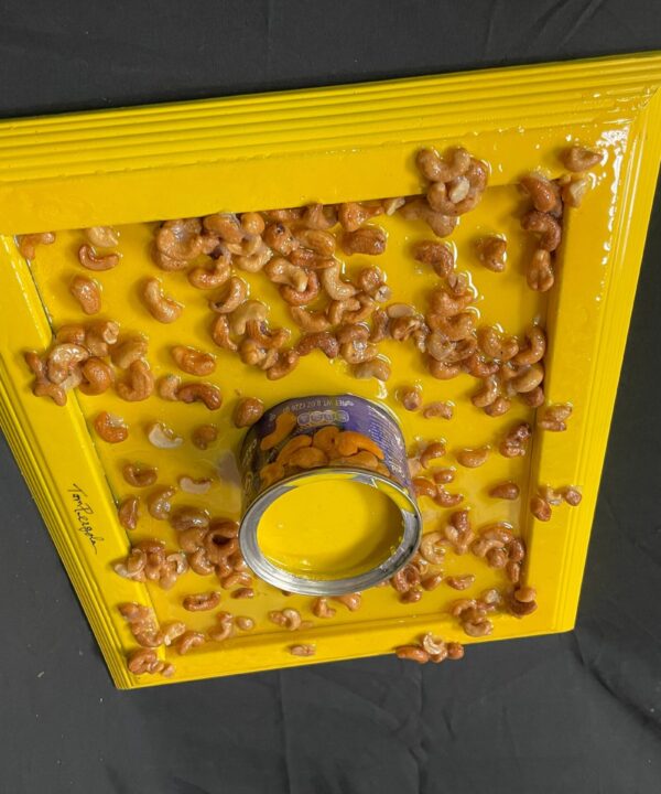 Nuts Over Cheese Dip artwork by Los Angeles pop artist Tom Pergola Fine Art, the King of Pop Art
