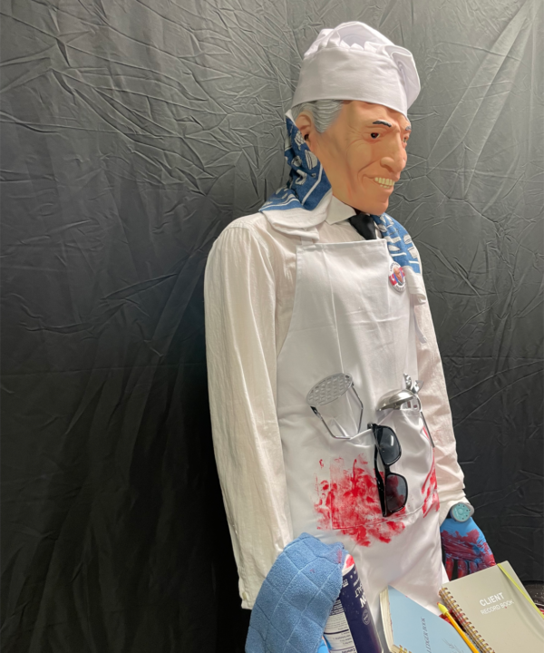 Biden Cooking the Books, original pop art by Tom Pergola Fine Art, Los Angeles pop artist and the King of Pop Art