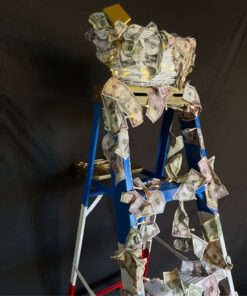 The ladder of Success Tom Pergola Fine Art Large Piece Sculpture close up