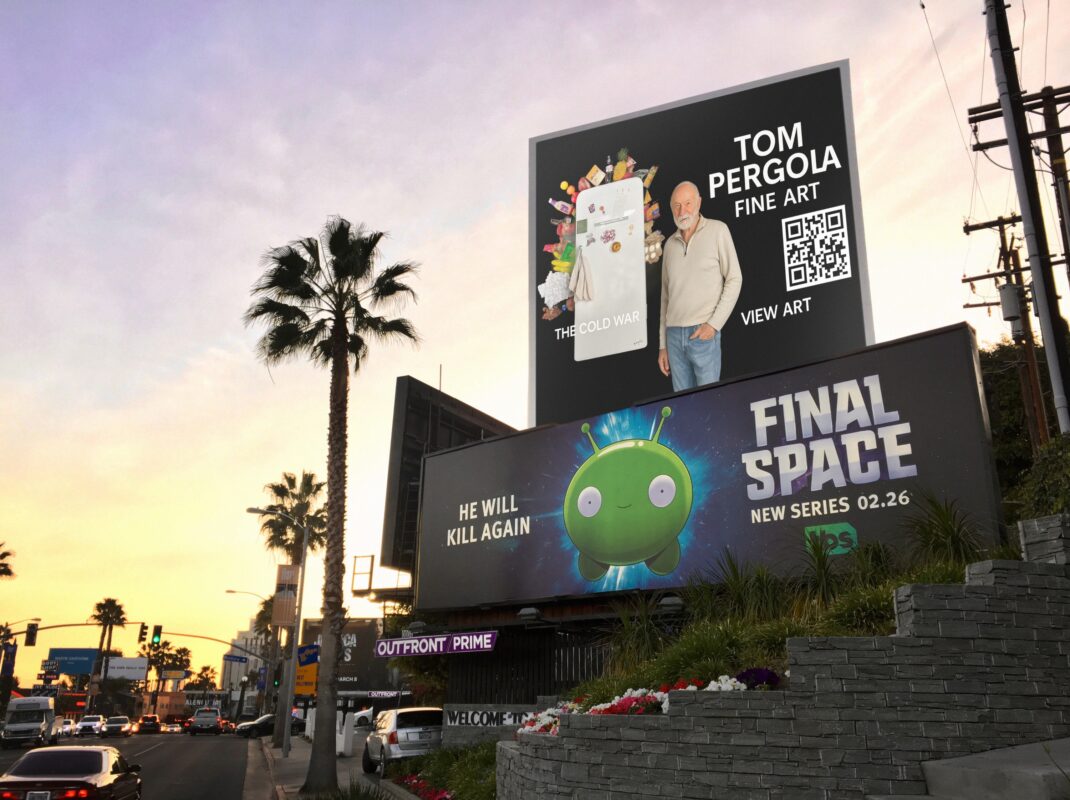 Tom Pregola 2nd Billboard Sunset Blvd Los Angeles CA