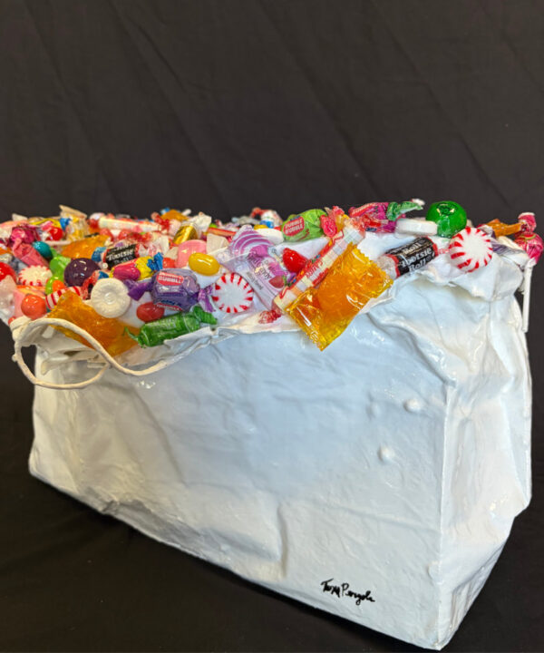 Bag O' Sweets, original pop art by Tom Pergola Fine Art, Los Angeles pop artist and the King of Pop Art