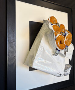 Bagels And Locks Tom Pergola Fine art resin artwork side