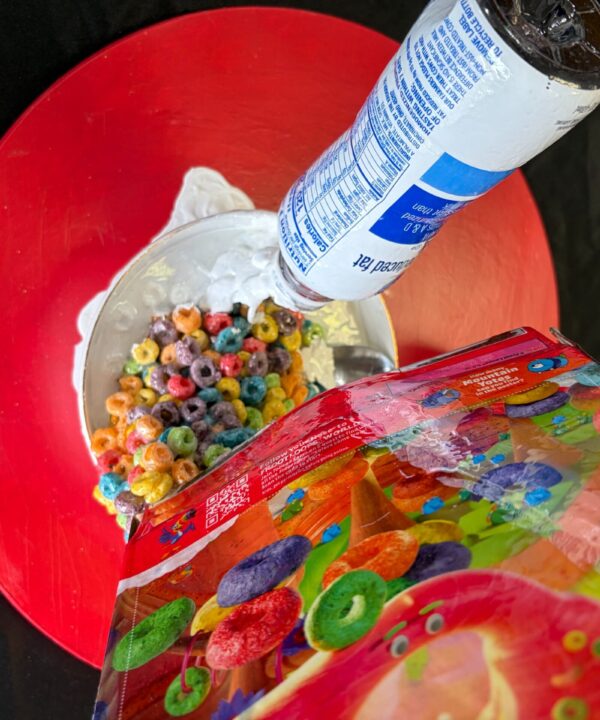 Froot Loops & Milk by Tom Pergola Fine Art, Los Angeles pop artist, the King of Pop Art