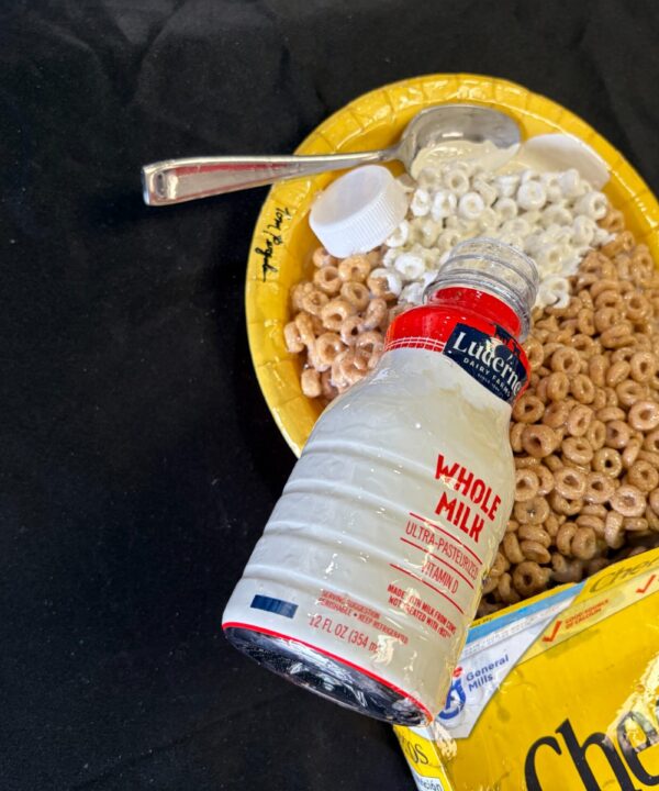 Cheerios With Milk by Tom Pergola Fine Art, Los Angeles pop artist, the King of Pop Art