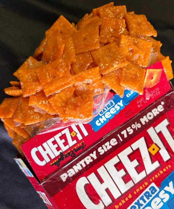 Cheez-It, original pop art by Tom Pergola Fine Art, Los Angeles pop artist and the King of Pop Art