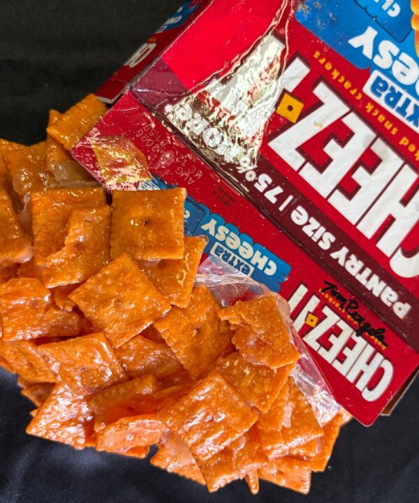 Cheez-It by Tom Pergola Fine Art, Los Angeles pop artist, the King of Pop Art