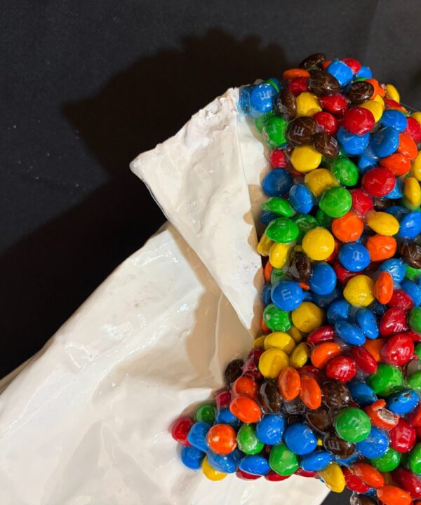 M&Ms, original pop art by Tom Pergola Fine Art, Los Angeles pop artist and the King of Pop Art