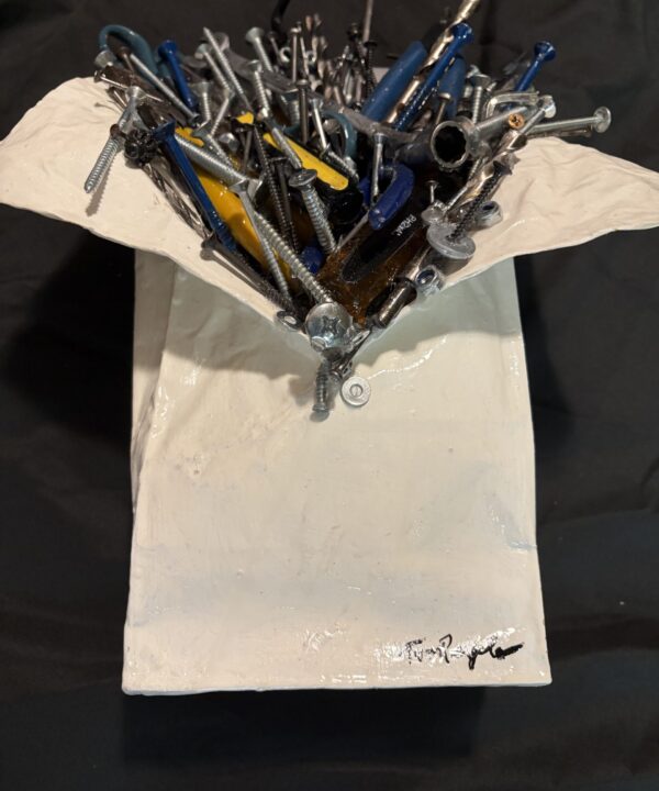The Fixer Upper detail view by Tom Pergola Fine Art, Los Angeles pop artist, the King of Pop Art