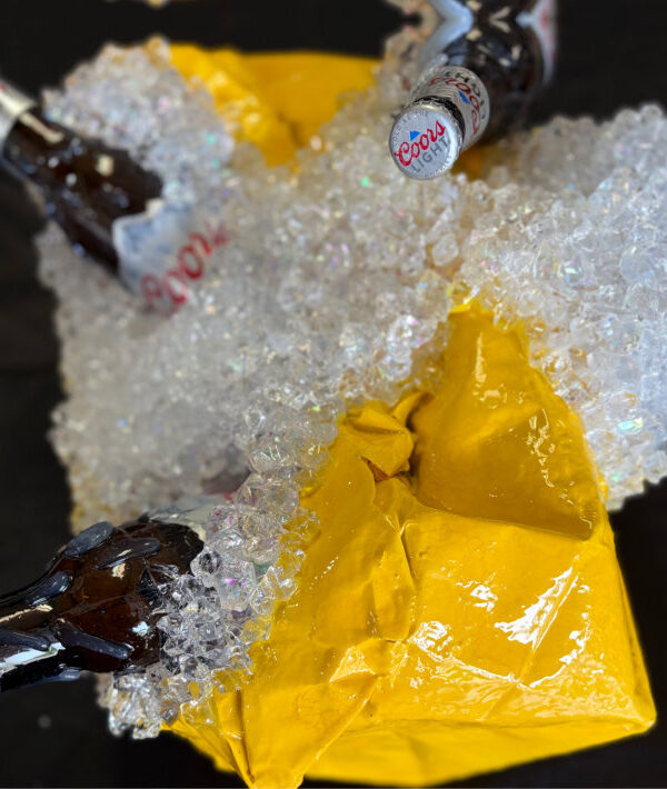 Ice Cold Beer by Tom Pergola Fine Art, Los Angeles pop artist, the King of Pop Art