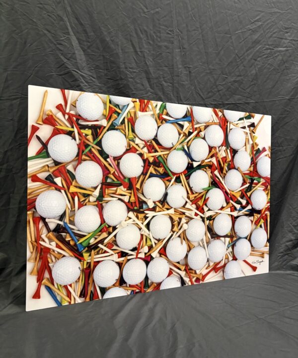 It Takes A Lot Of Balls artwork by Los Angeles pop artist Tom Pergola Fine Art, the King of Pop Art