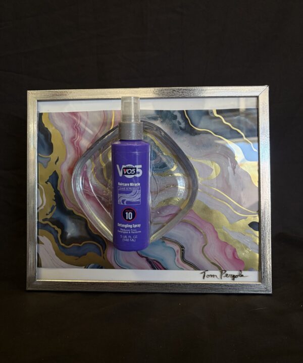 Vo5 In Ice detail view by Tom Pergola Fine Art, Los Angeles pop artist, the King of Pop Art