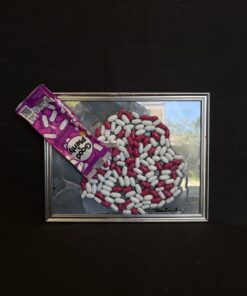 Good & Plenty Spill 11 5/8" x 9 1/8" x 1 3/4" $1500