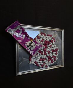 Good & Plenty Spill 11 5/8" x 9 1/8" x 1 3/4" $1500