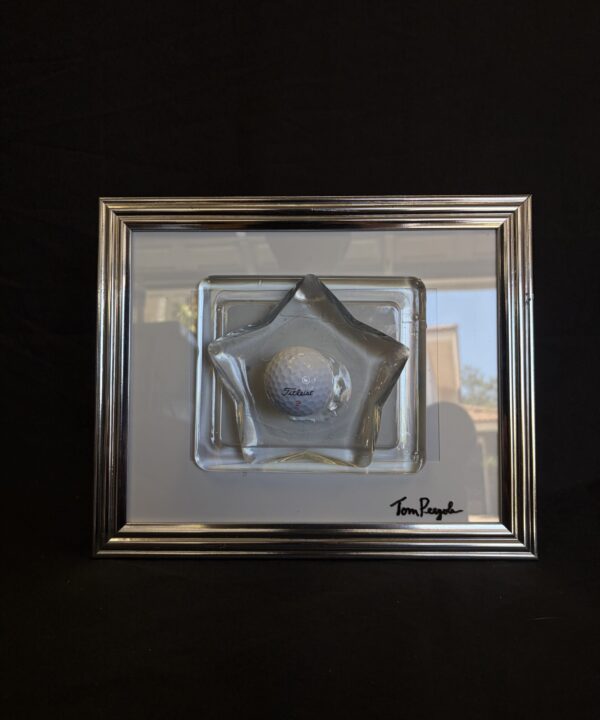 My Golf Ball detail view by Tom Pergola Fine Art, Los Angeles pop artist, the King of Pop Art