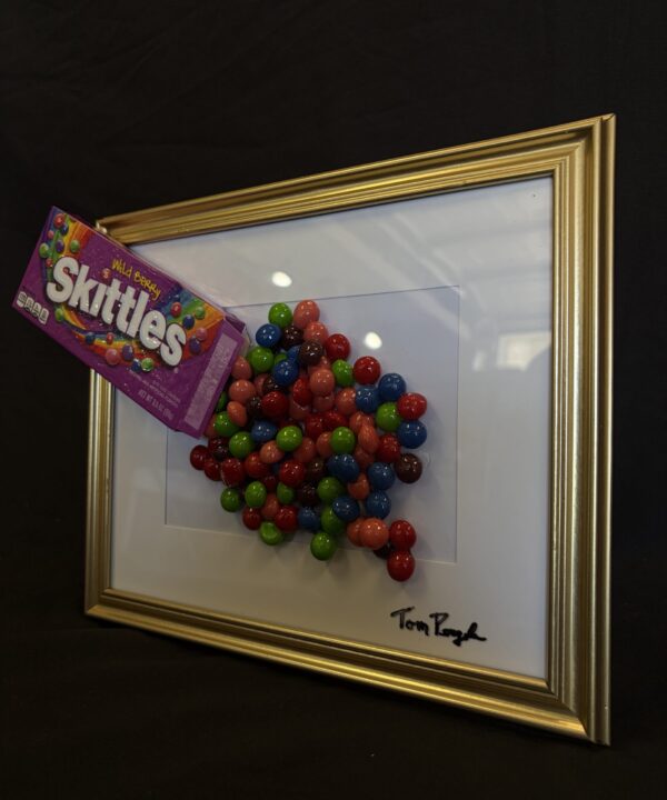 Skittles, original pop art by Tom Pergola Fine Art, Los Angeles pop artist and the King of Pop Art