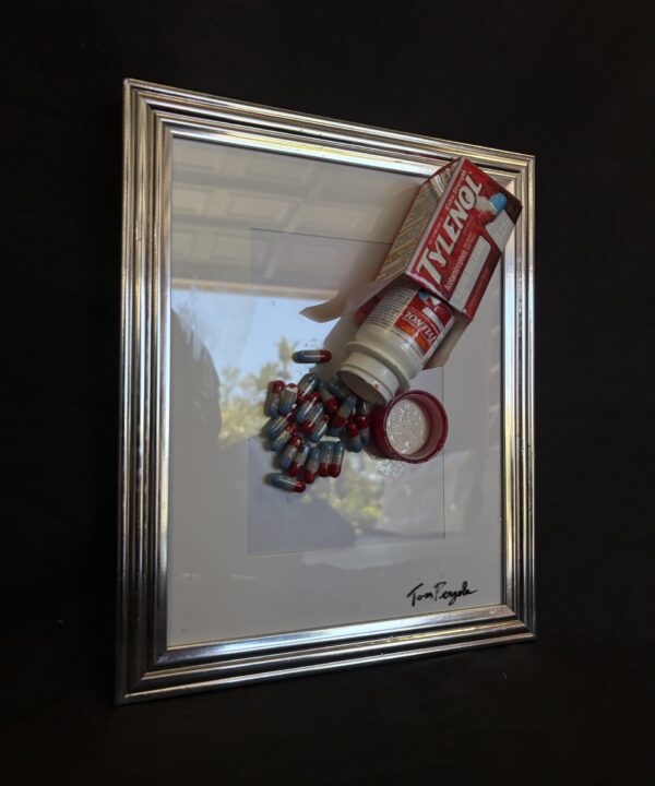 Tylenol, original pop art by Tom Pergola Fine Art, Los Angeles pop artist and the King of Pop Art