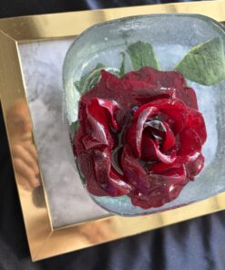 Rose In Ice by Tom Pergola Fine Art