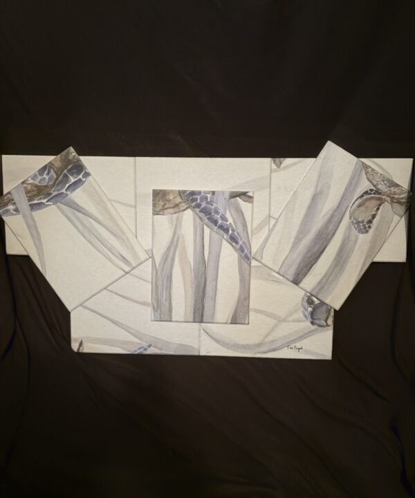 Abstract Layers Tom Pergola Fine Art