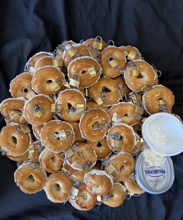 Bagels & Locks Platter Tom Pergola Fine Art