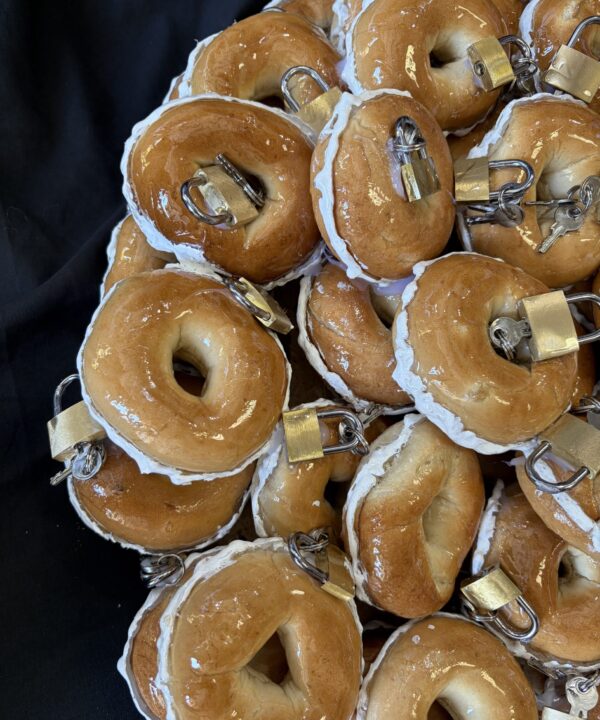 Bagels & Locks Platter Tom Pergola Fine Art