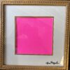 Just Pink detail view by Tom Pergola Fine Art, Los Angeles pop artist, the King of Pop Art