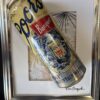 Coors detail view by Tom Pergola Fine Art, Los Angeles pop artist, the King of Pop Art