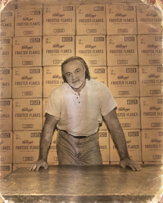 Tom Pergola Fine Art Wall of Kellogs Boxes Art Commissions