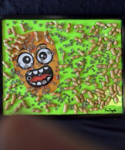 You Drive Me Nuts 21  3/4" x 16  3/4"  x 1" $2000
