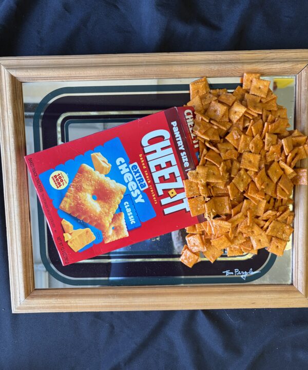 Cheez-Its by Los Angeles pop artist Tom Pergola