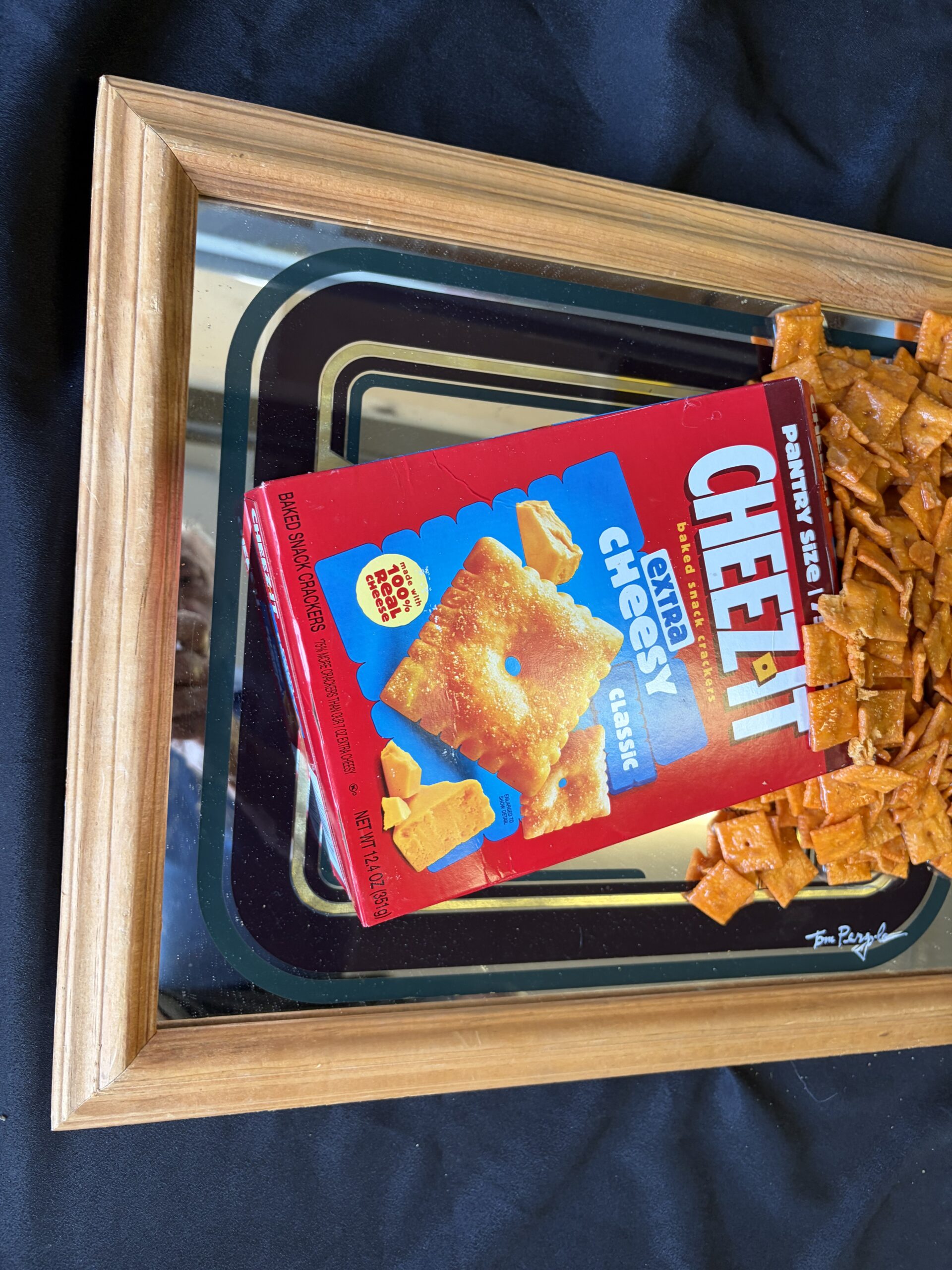 Cheez-Its by Los Angeles pop artist Tom Pergola