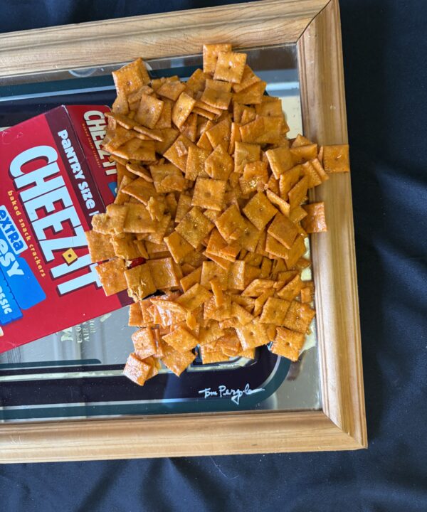Cheez-Its by Los Angeles pop artist Tom Pergola