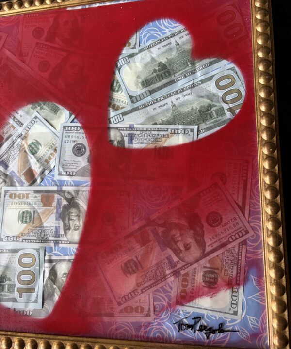 I Love Money tom pergola fine art los Angeles king of pop art