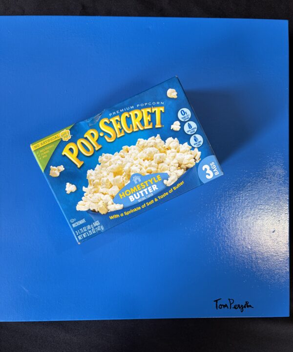 Pop Secret by Los Angeles pop artist Tom Pergola