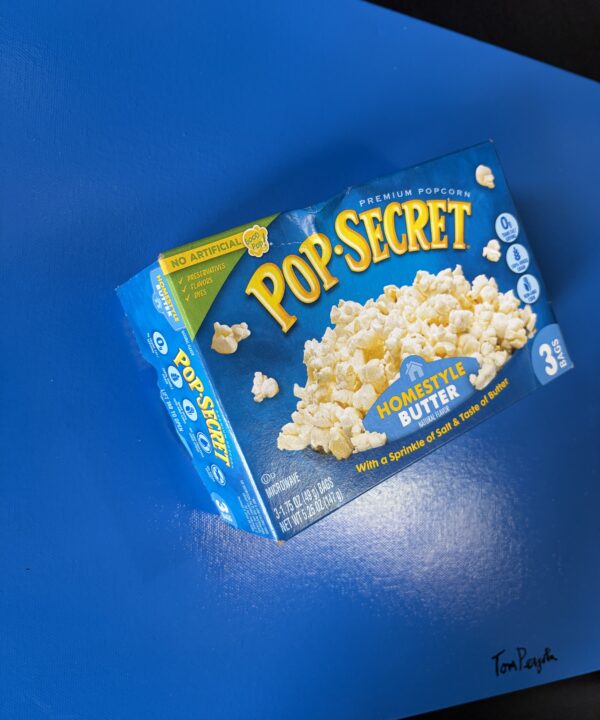 Pop Secret by Los Angeles pop artist Tom Pergola