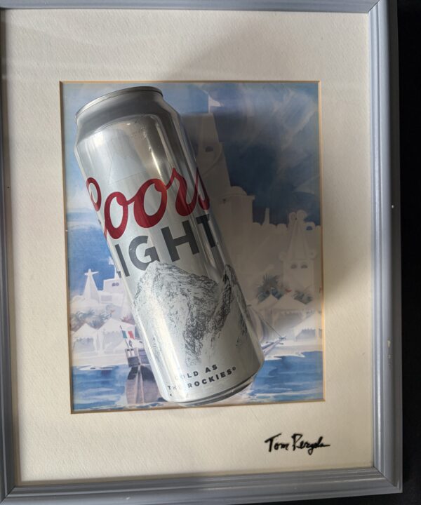 Coors Light by Los Angeles pop artist Tom Pergola